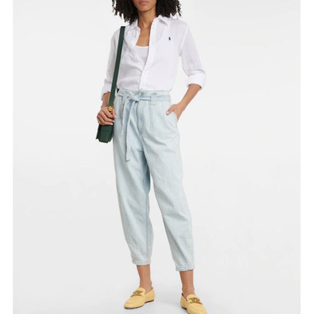 Polo Ralph Lauren Belted Tapered Jeans
